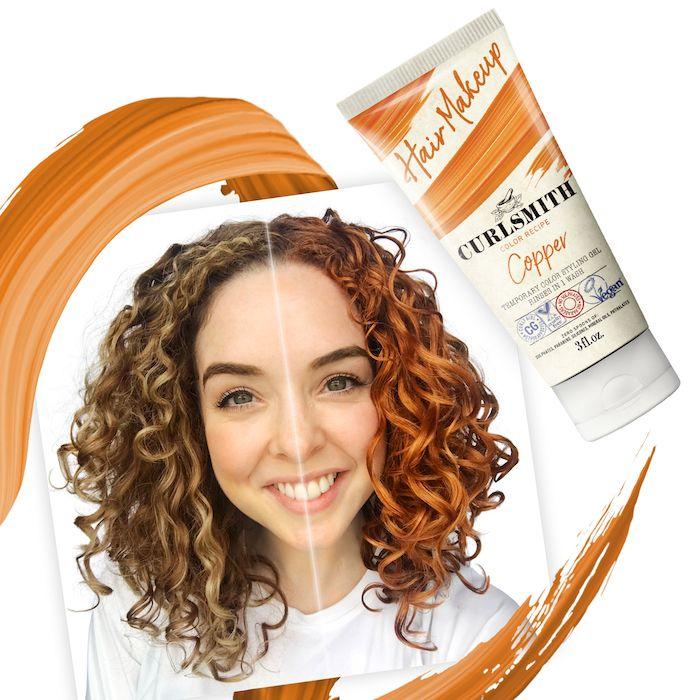 Gel de coloration et de coiffage temporaire - COPPER