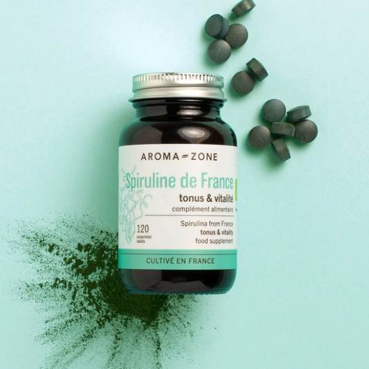 Spiruline de France BIO - 120 comprimés -